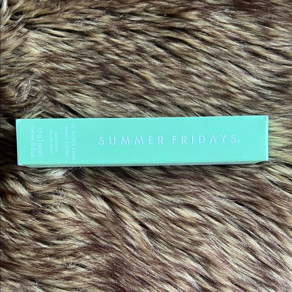 NWT Summer Fridays Lip Butter Balm - Mint